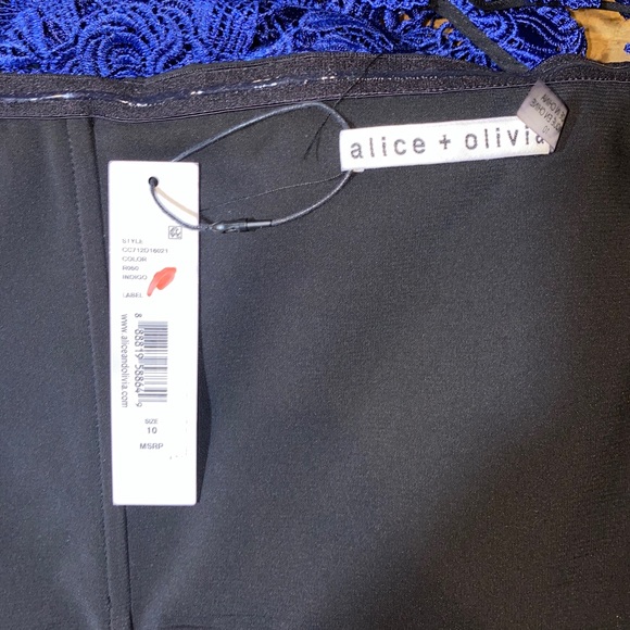 Alice & Olivia Saba Ruffle One Shoulder Top - Picture 10 of 10